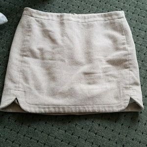 J Crew Mini Wool Skirt